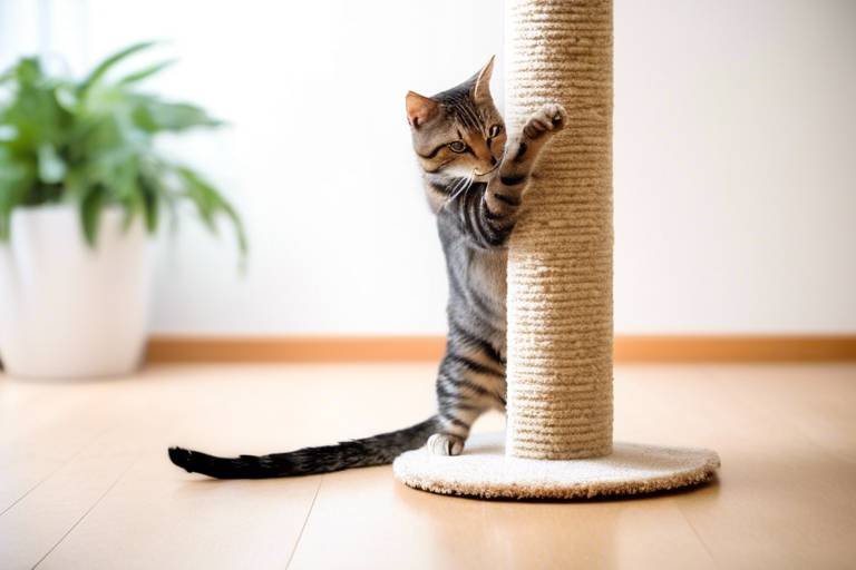 How to Train Your Cat to Use a Scratching Post