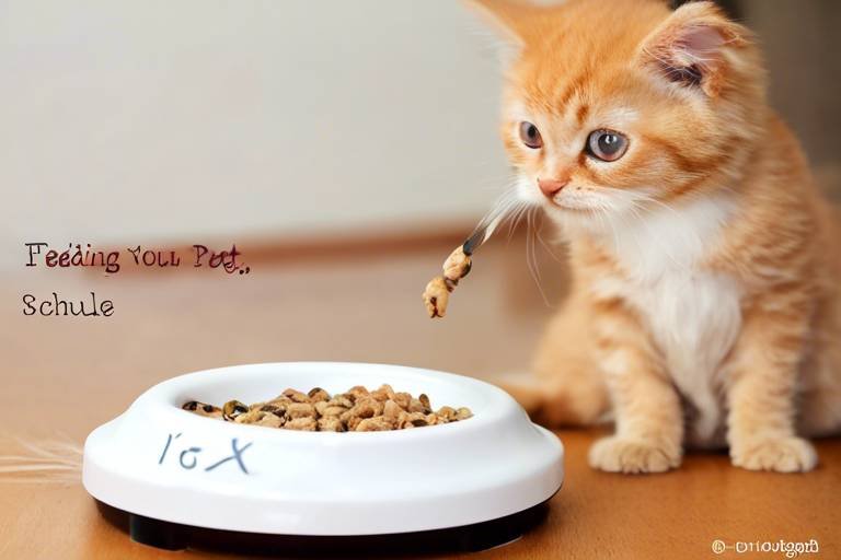 How to Create a Feeding Schedule for Your Pet
