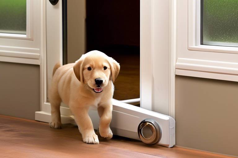 How to Train Your Pet to Use a Dog Door