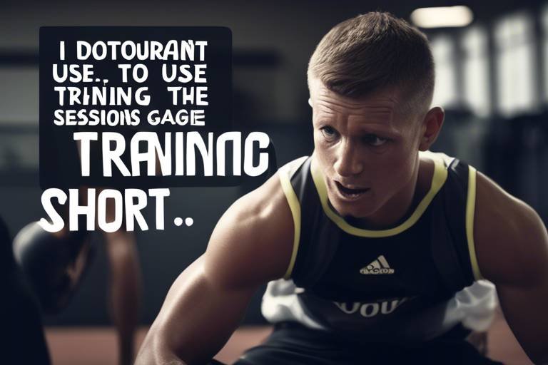 The Importance of Keeping Training Sessions Short