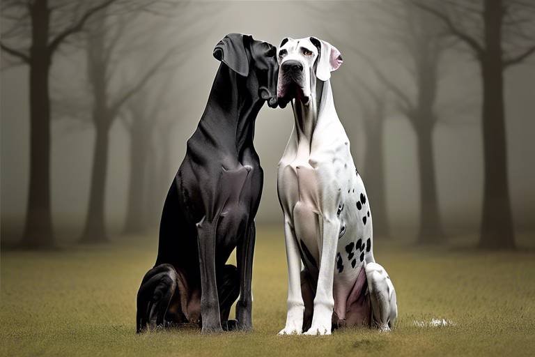 The Gentle Nature of Great Danes