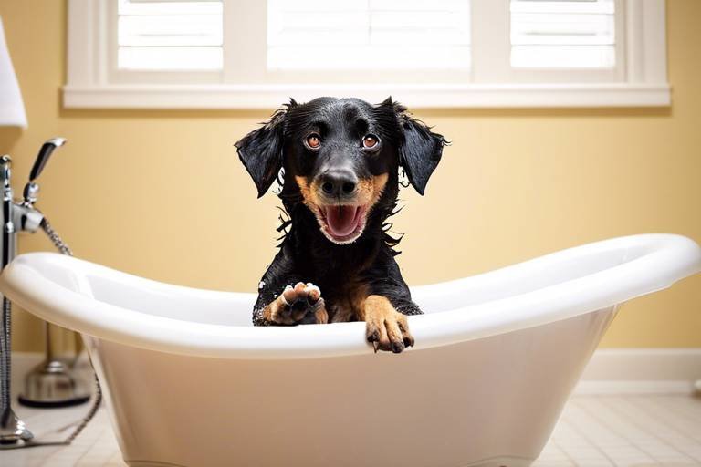 Tips for Training Your Dog to Enjoy Bath Time