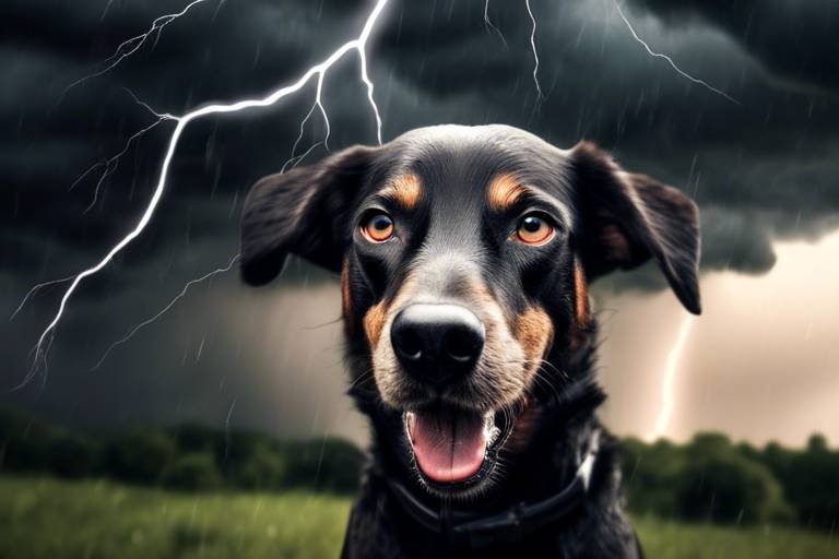 How to Help Your Dog with Thunderstorm Anxiety