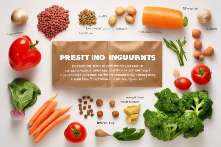 The Benefits of Using Fresh Ingredients in Pet Meals