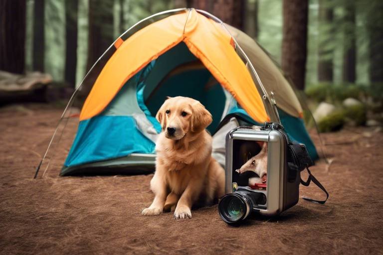 How to Handle a Pet Emergency While Camping