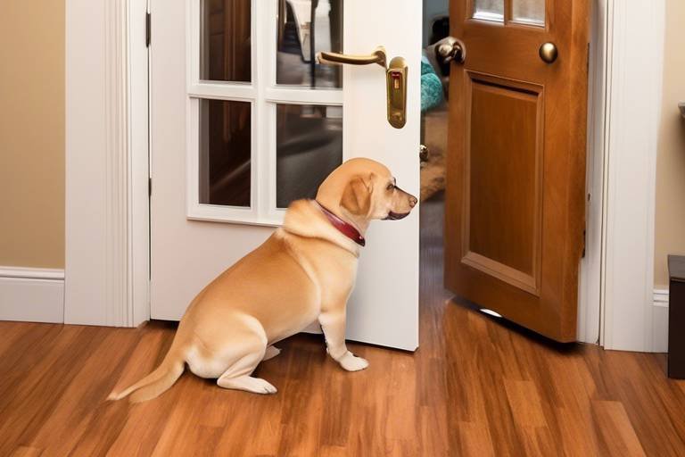 How to Teach Your Dog to Close Doors