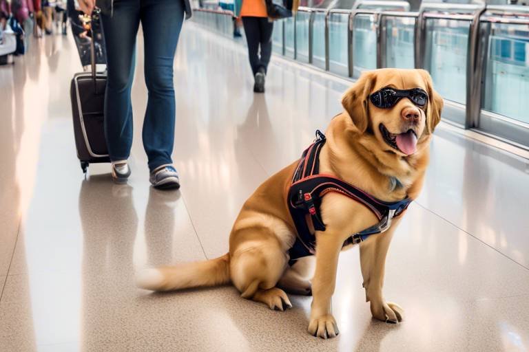 The Benefits of Traveling with a Pet Service Dog