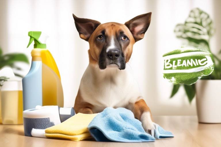 The Benefits of Using Natural Cleaning Products Around Pets
