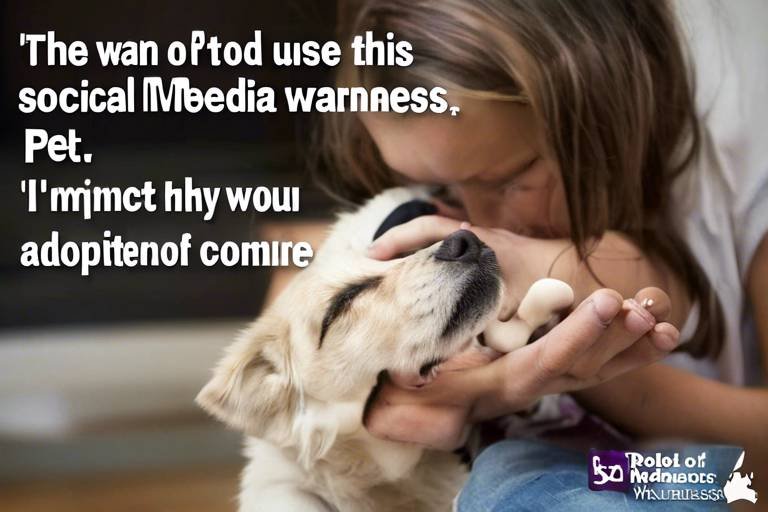 The Role of Social Media in Pet Adoption Awareness