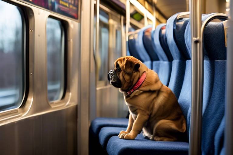 Tips for Taking Your Pet on a Train