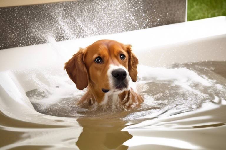 How to Teach Your Pet to Tolerate Bathing