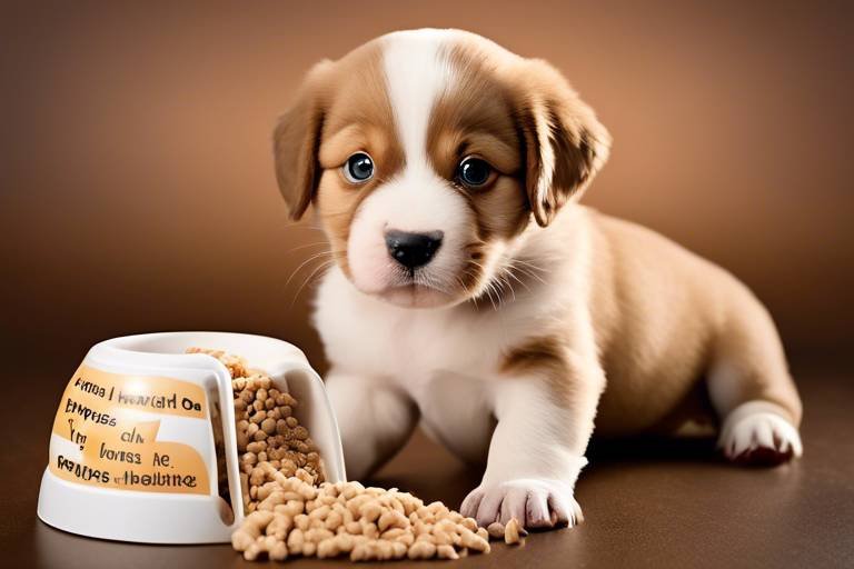 Understanding the Nutritional Needs of Puppies