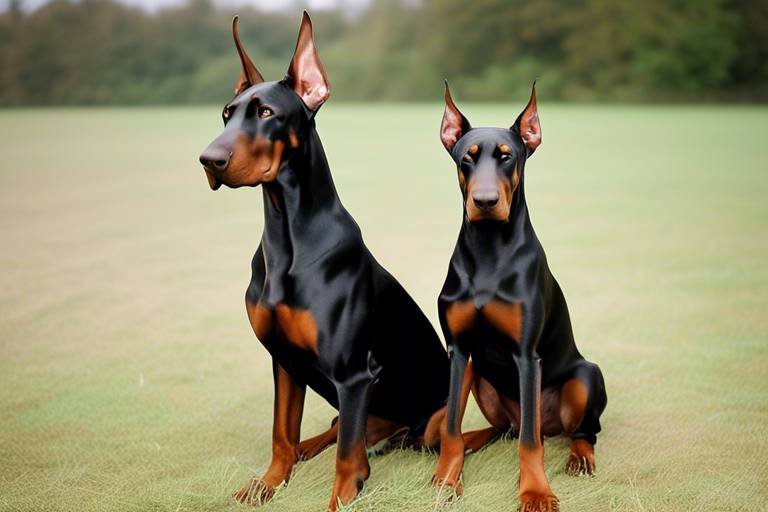 The Protective Instincts of Doberman Pinschers