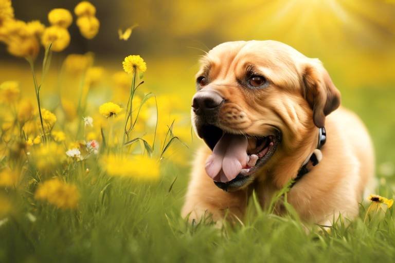 How to Keep Your Pet Safe from Seasonal Allergies