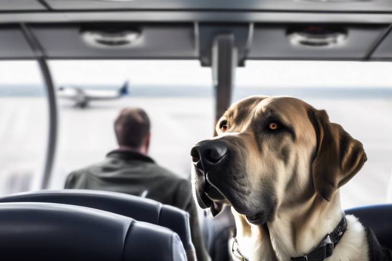 Tips for Flying with Large Dogs