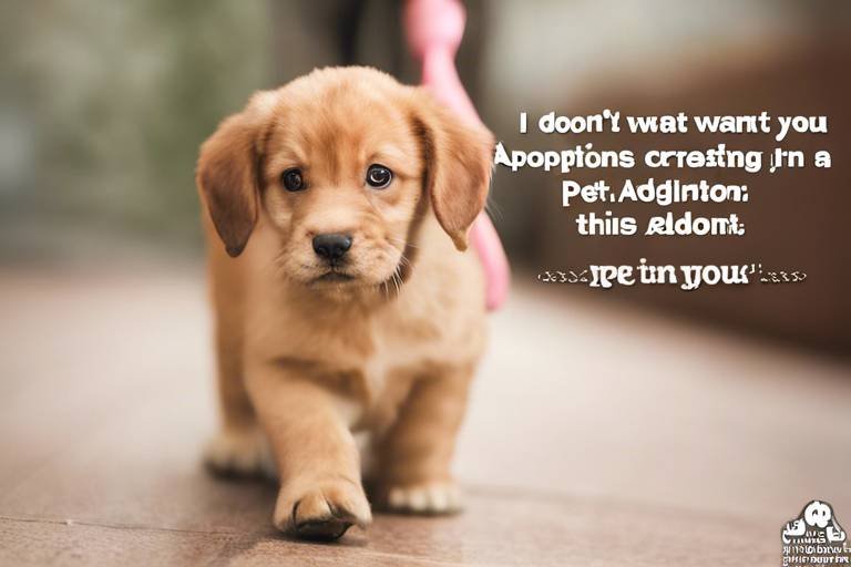 Tips for Creating a Pet Adoption Awareness Program