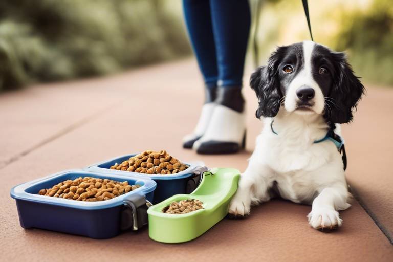 How to Handle Pet Food Needs While Traveling