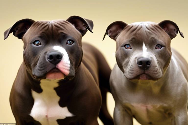 The Unique Features of Staffordshire Bull Terriers