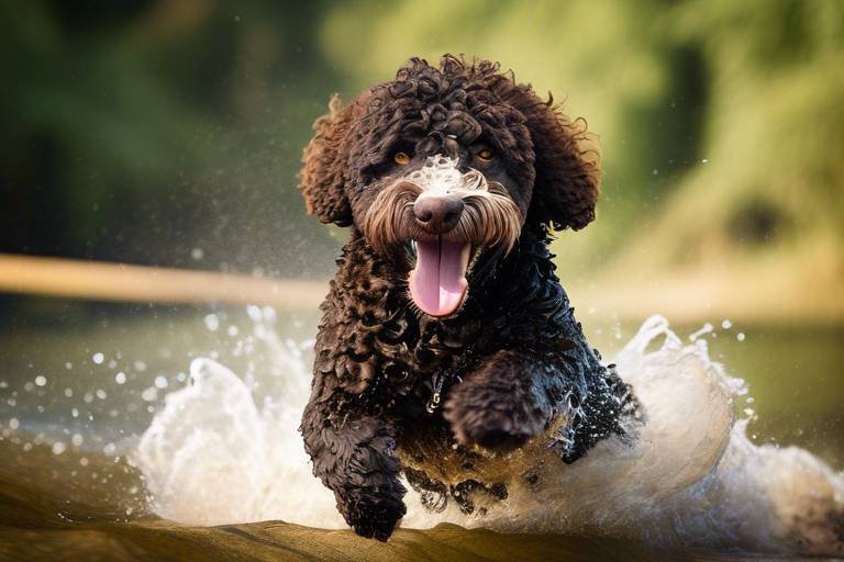 The Playful Personality of the Spanish Water Dog