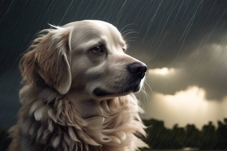 Tips for Managing Pet Anxiety During Thunderstorms