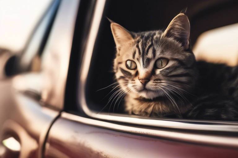 Tips for Traveling with Cats in Cars