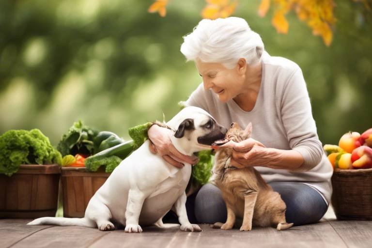 The Role of Nutrition in Aging Pets