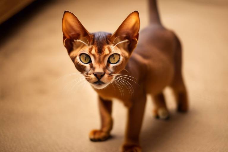 The Playful Spirit of the Abyssinian Cat