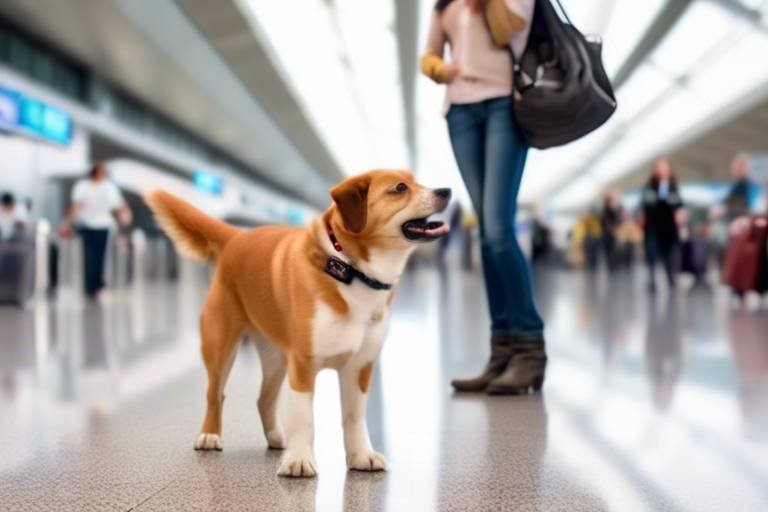 Tips for Navigating Airports with Pets