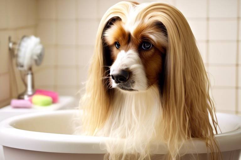 Tips for Bathing and Grooming Pets with Long Hair