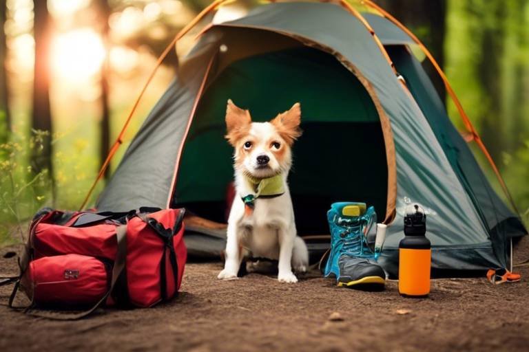 How to Keep Your Pet Safe While Camping