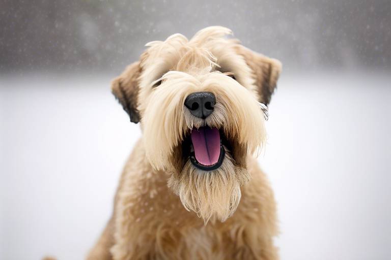 The Playful Nature of the Soft Coated Wheaten Terrier