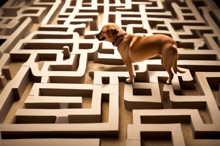 How to Teach Your Dog to Navigate a Maze