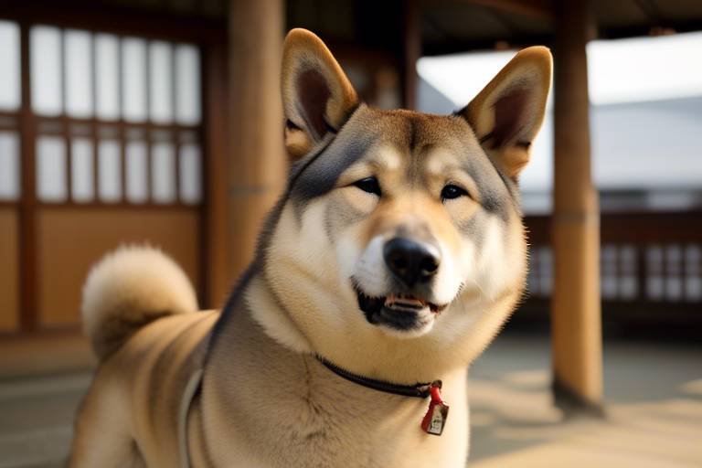 The Gentle Spirit of the Shikoku Dog