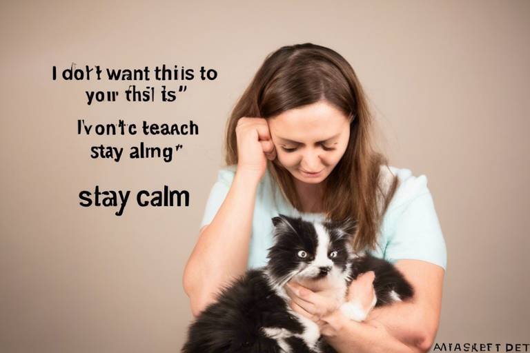 Tips for Teaching Your Pet to Stay Calm
