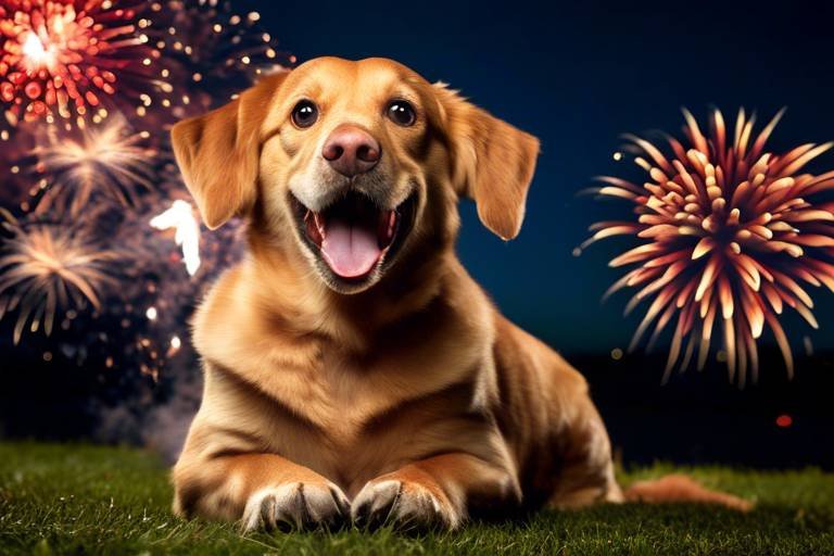 How to Reduce Your Pet's Stress During Fireworks