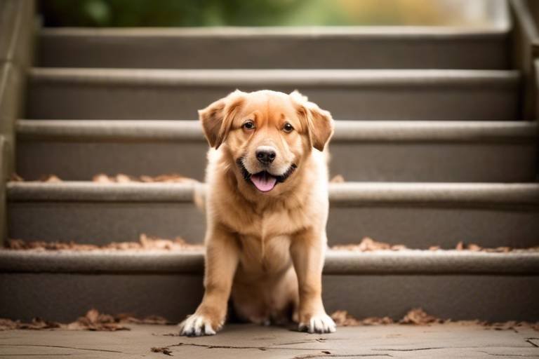 How to Help Your Dog Overcome Fear of Steps