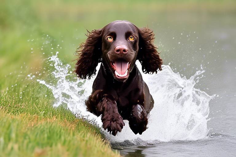 The Playful Spirit of the American Water Spaniel