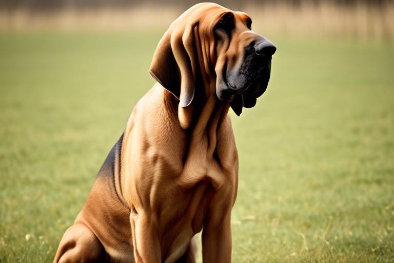 Understanding the Temperament of the Bloodhound