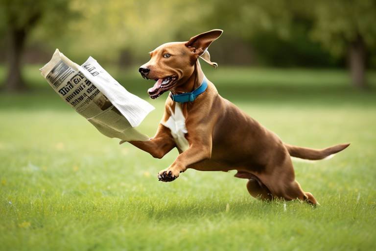 How to Teach Your Dog to Fetch the Newspaper