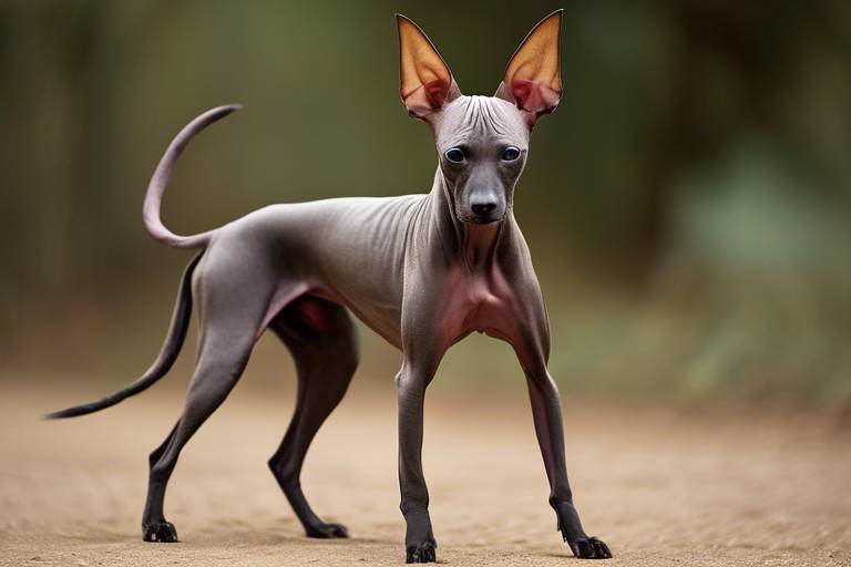 The Unique Features of the Xoloitzcuintli