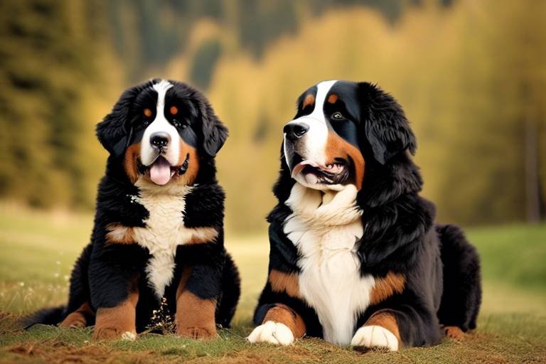 The Gentle Nature of Bernese Mountain Dogs