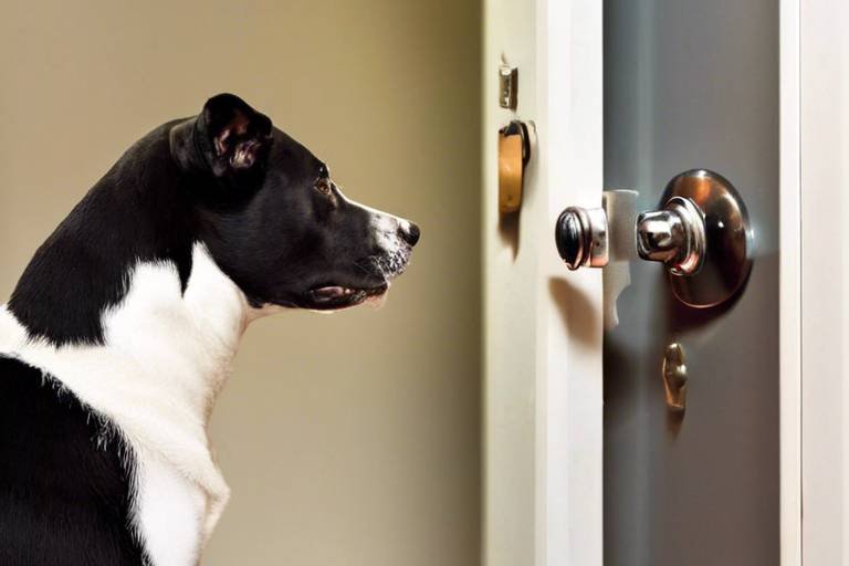 Tips for Teaching Your Dog to Open Doors