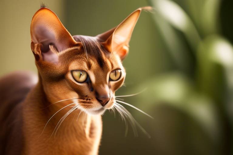 The Traits of the Abyssinian Cat - Active and Playful
