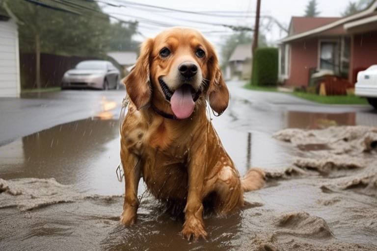 What to Do If Your Pet Gets Caught in a Natural Disaster