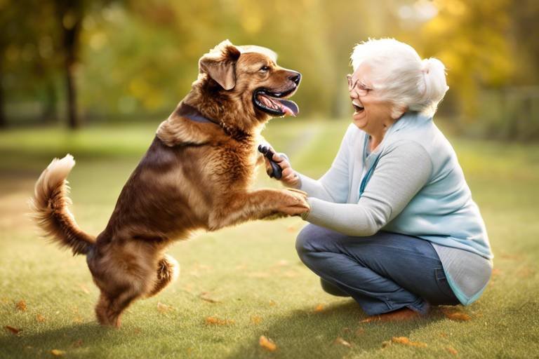 Fun Games to Play with Your Senior Dog